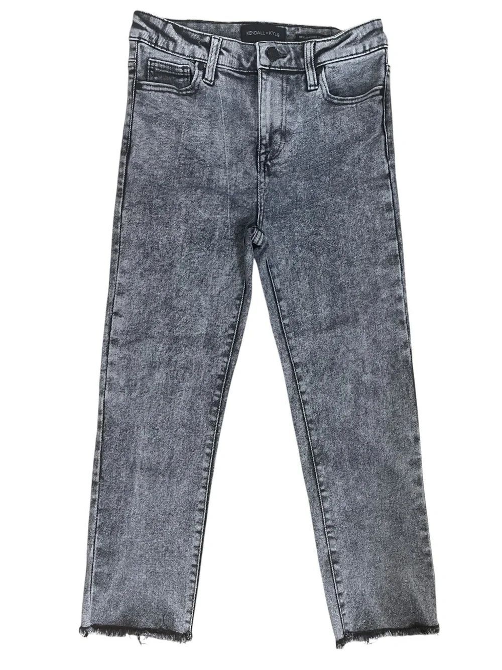 Kendall + Kylie The Icon High Rise Straight Gray Jeans Women’s Size 5/27